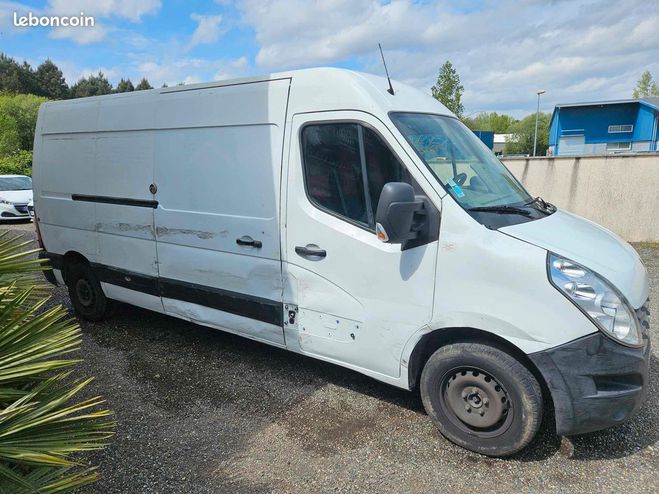 Renault Master 3 fourgon l3h2 2.3 100 cv choc lateral p Blanc de 2012