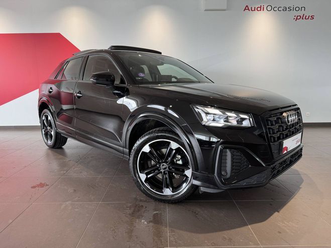 Cliquer pour voir la photo suivante Audi Q2 35 TFSI 150 S tronic 7 S line NOIR MYTHIC METALLISE de 2024