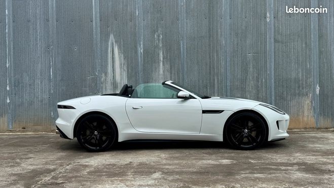 Jaguar F-Type S Cabriolet V8 5l 495 cv Blanc de 2013