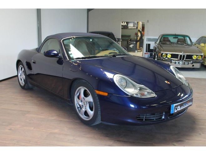Porsche Boxster S 3.2i - 260 - Tiptronic TYPE 986 CABRIO BLEU FONCE de 2002