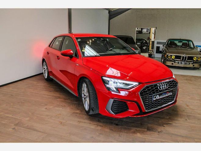 Audi A3 Sportback 2.0 35 TDI - 150 - BV S-Tronic ROUGE FONCE de 2021