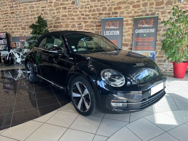 Volkswagen Coccinelle CABRIOLET 1.6 TDI 105CH FAP BVM5 Noir métallisé de 2015