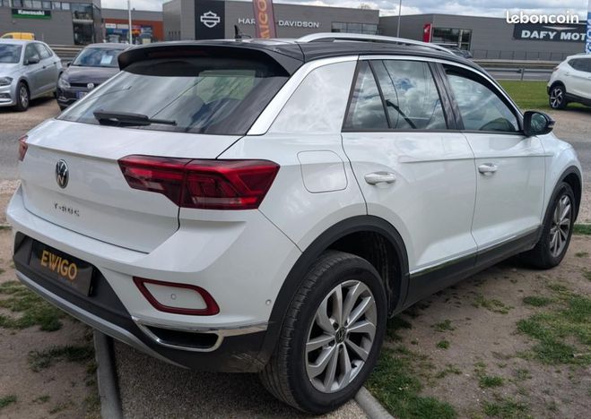 Volkswagen T Roc 1.5 TSI 150 BUISNESS LIFE DSG BVA FRANCA Blanc de 2023