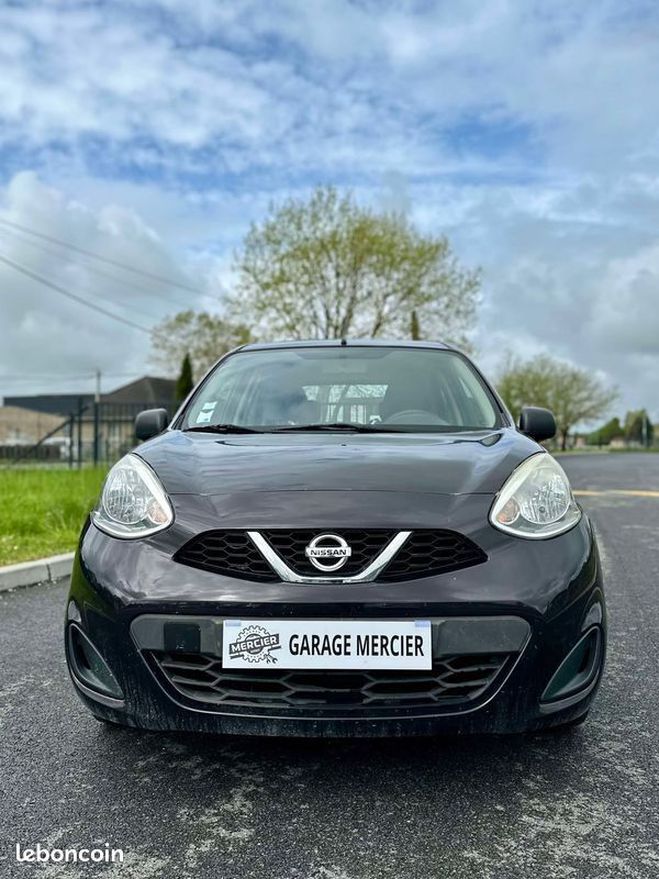 Nissan Micra IV Ph.2 1.2i 80ch Noir de 2016