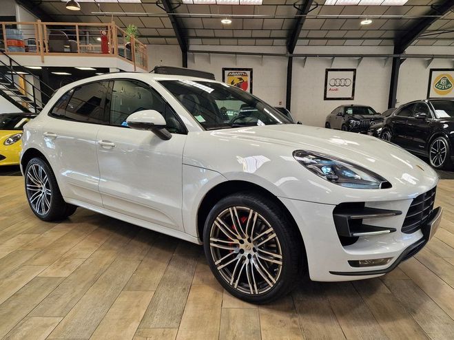 Porsche Macan TURBO 400cv TOIT OUVRANT/ BOSE/ PDLS+ f Blanc Mtallis de 2018