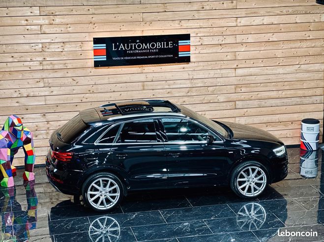 Audi Q3 2.0 tdi 140 s line quattro to- jantes 20 Noir de 2014