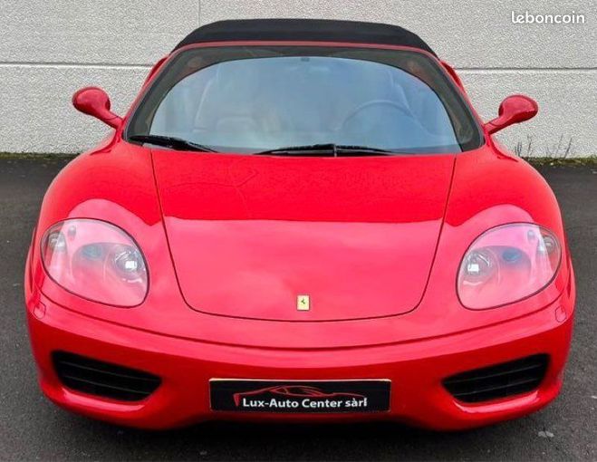 Ferrari 360 Modena Spider boite manuelle Rouge de 2004