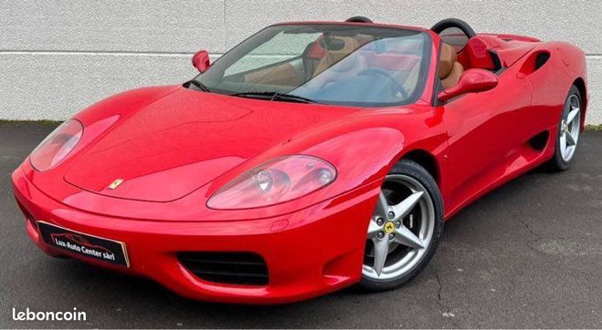 Ferrari 360 Modena Spider boite manuelle Rouge de 2004