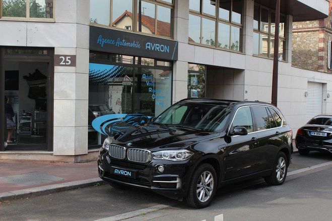 BMW X5 (F15) XDRIVE40E 313 LOUNGE PLUS BVA8 Toi Noir Mtallis de 2018