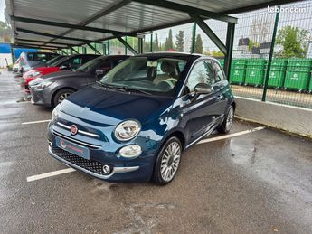  Voir détails -Fiat 500 1.2L mpi 2016 27000 km à Biot (06)