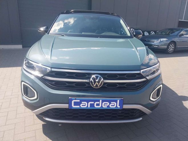 Volkswagen T Roc 1.5 TSI Style -CARPLAY-TOIT. OUVRANT-GAR Vert Métallisé de 