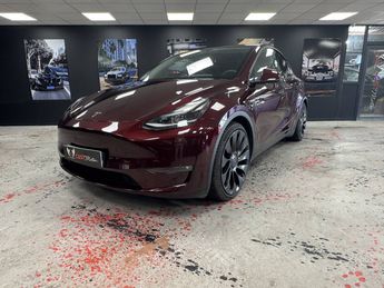  Voir détails -Tesla Model Y PERFORMANCE AWD 534 MIDNIGHT CHERRY à Arnas (69)