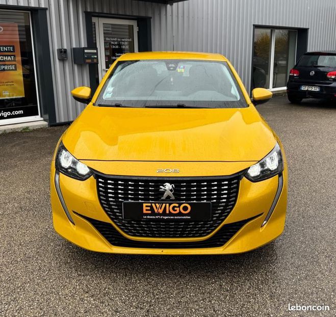 Peugeot 208 GENERATION-II 1.5 BLUEHDI 100ch ACTIVE S Jaune de 2020