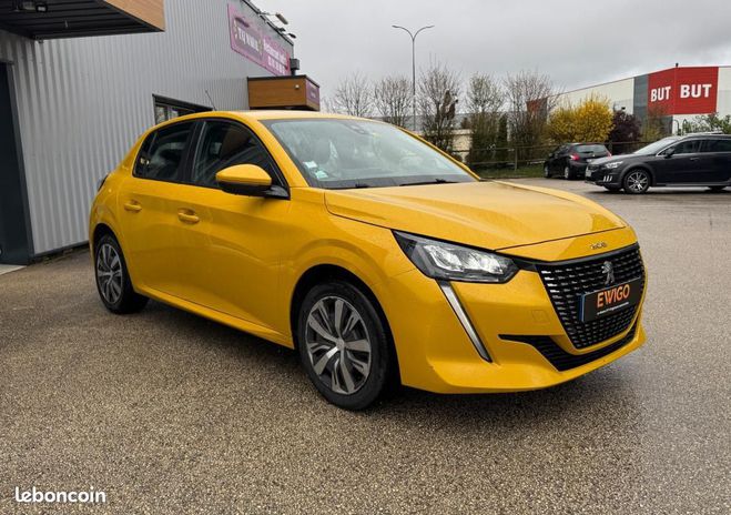 Peugeot 208 GENERATION-II 1.5 BLUEHDI 100ch ACTIVE S Jaune de 2020
