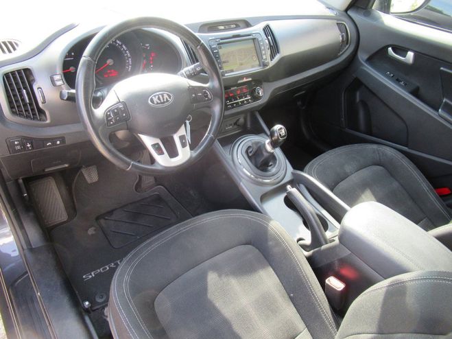Kia Sportage 1.7 CRDI 115 ACTIVE ISG Gris Fonce de 2013