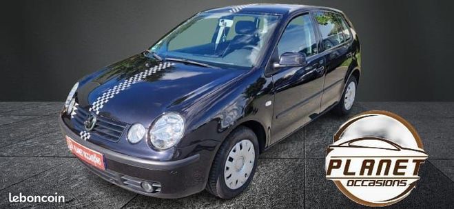 Volkswagen Polo Vw 1.2i 65ch 5 portes 1re Main 106800km Bleu de 2004