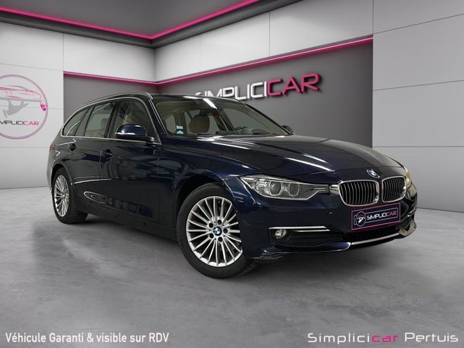 BMW Serie 3 TOURING F31 320d xDrive 184 ch Luxury Bleu de 2014