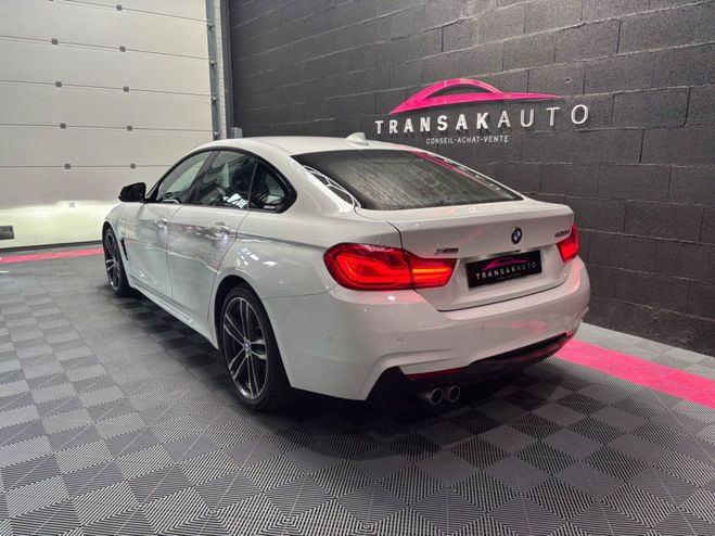 BMW Serie 4 Gran Coupe F36 LCI 420d xDrive 190 ch BV Blanc de 2017