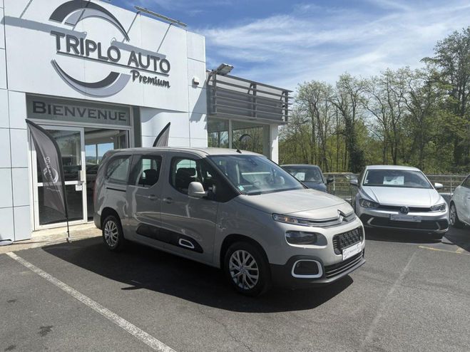 Citroen Berlingo 1.5 BlueHDi - 100 7pl XL Live + Radar AR BEIGE CLAIR de 2019