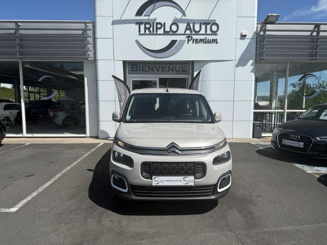 Citroen Berlingo 1.5 BlueHDi - 100 7pl XL Live + Radar AR BEIGE CLAIR de 2019