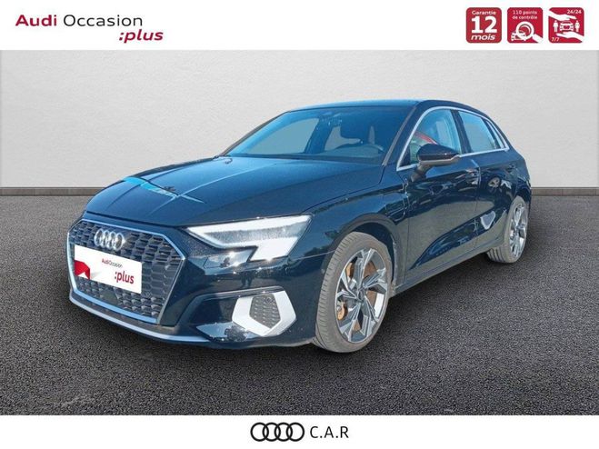 Cliquer pour voir la photo suivante Audi A3 Sportback 40 TFSIe 204 S tronic 6 Avus Brilliant Black de 2023