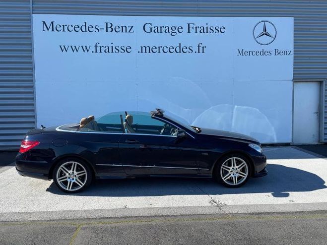 Mercedes Classe E Cabriolet 500 BE Executive BA Bleu de 2011