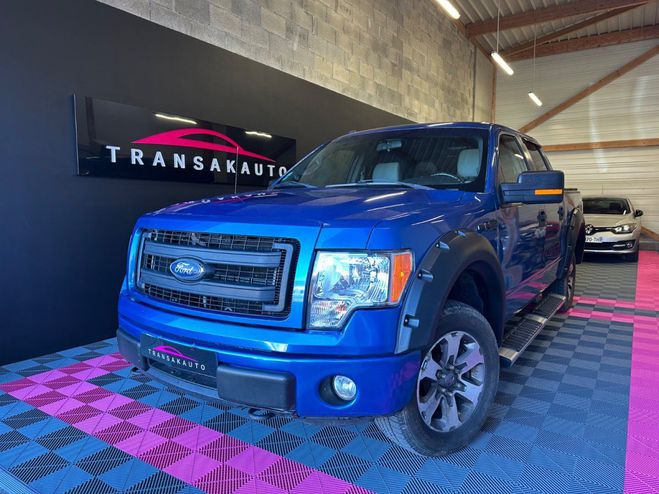 Ford F150 V8 5.0 SUPER CREW STX - FLEX FUEL - SUIV Bleu de 2014