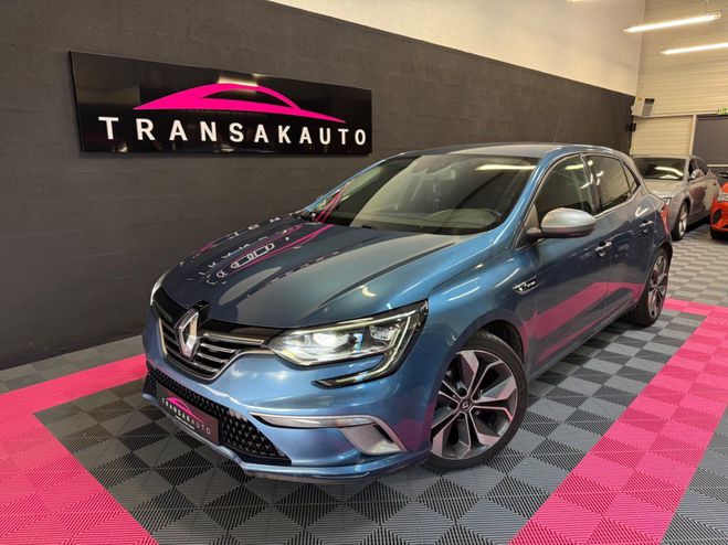 Renault Megane IV BERLINE TCe 130 Energy EDC Intens - E Bleu de 2017
