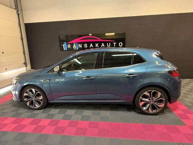 Renault Megane IV BERLINE TCe 130 Energy EDC Intens - E Bleu de 2017