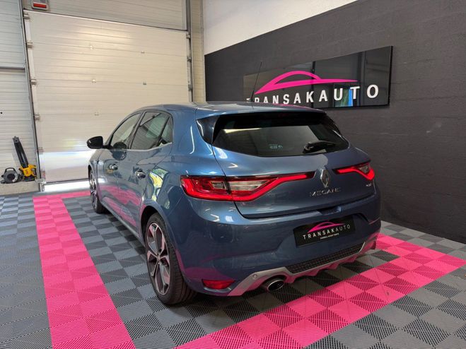 Renault Megane IV BERLINE TCe 130 Energy EDC Intens - E Bleu de 2017