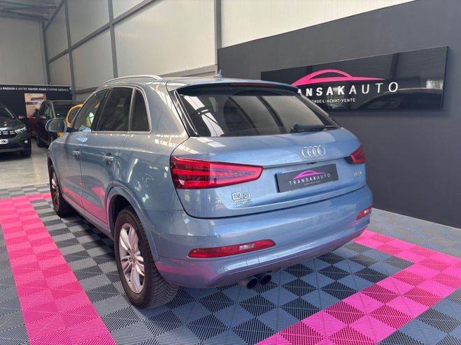 Audi Q3 2.0 TFSI 211 ch Quattro Ambition Luxe S  Bleu de 2012