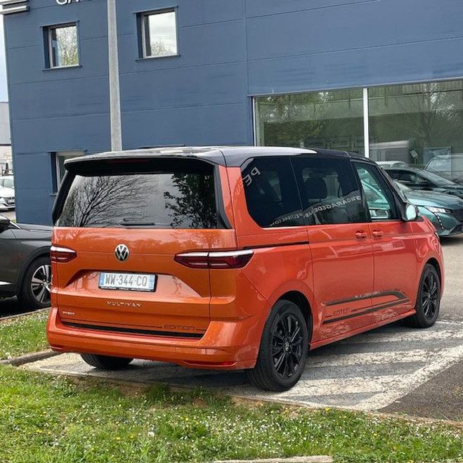 Volkswagen Multivan T7 LIMTED EDITION 218 HYBRIDE ORANGE ET NOIR de 2023