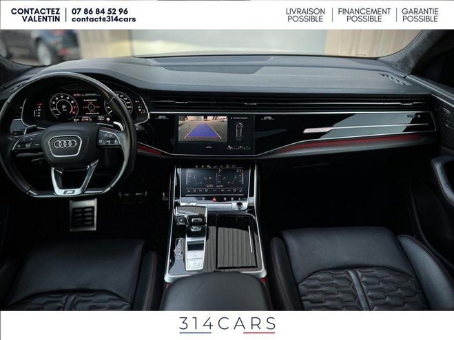 Audi Q8 RS Quattro 4.0 V8 BiTFSI mHEV- 600 - BVA NOIR SATIN de 2020