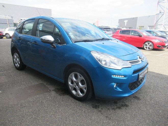 Citroen C3 PureTech 82 Flexfuel Bleu de 2016