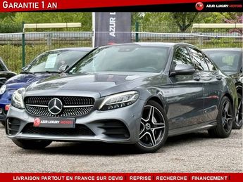  Voir détails -Mercedes Classe C IV (2) 180 AMG LINE 9G-TRONIC à Nice (06)