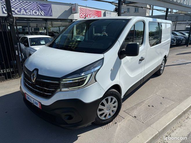 Renault Trafic Cab approfondie 1.6 dci 95 Grand confort Blanc de 2020