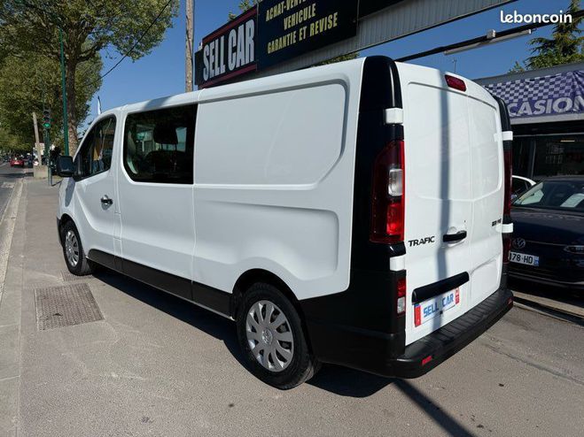 Renault Trafic Cab approfondie 1.6 dci 95 Grand confort Blanc de 2020