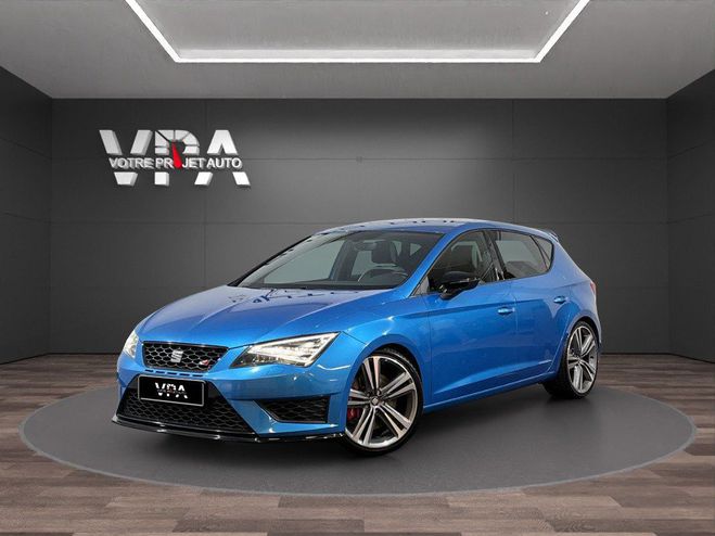 Seat Leon Cupra 2.0 TSI 290CH ? Si�ges chauffants  Bleu de 2016