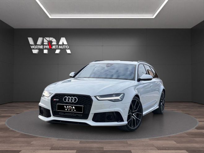 Audi RS6 Avant Performance ? 605ch Glacier White  Blanc de 2018