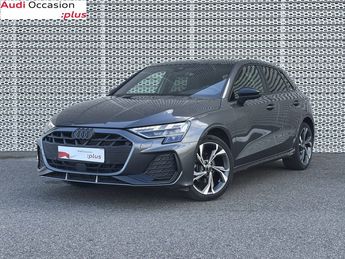  Voir détails -Audi A3 Sportback 35 TDI 150 S tronic 7 S line à Escalquens (31)