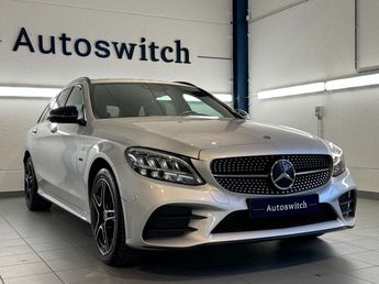  Voir détails -Mercedes Classe C 300 e Break AMG-Nightpack-Zetelverw.-Cam à Merelbeke (98)