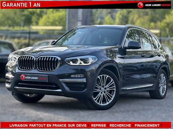  Voir détails -BMW X3 xDrive20dA 190ch Luxury Euro6d-T à Nice (06)