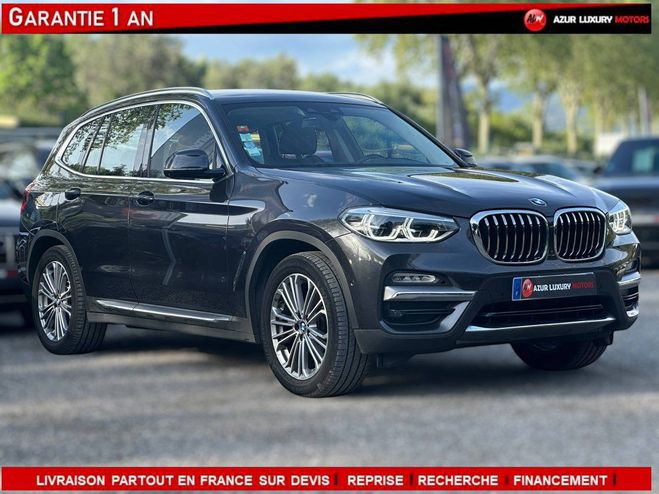 BMW X3 xDrive20dA 190ch Luxury Euro6d-T GRIS de 2019