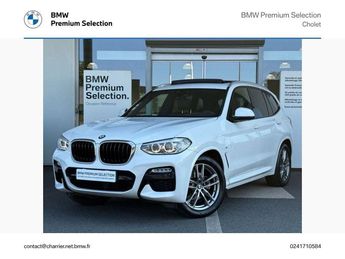  Voir détails -BMW X3 xDrive20dA 190ch M Sport Euro6c à Cholet (49)