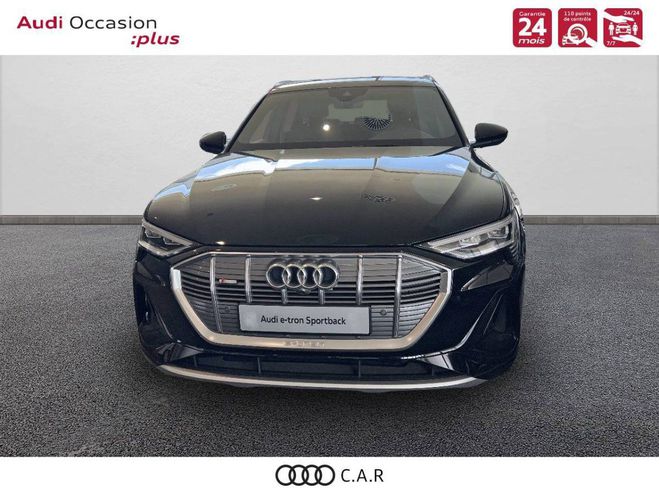 Audi e-tron SPORTBACK 55 quattro 408 ch S line Noir de 2022