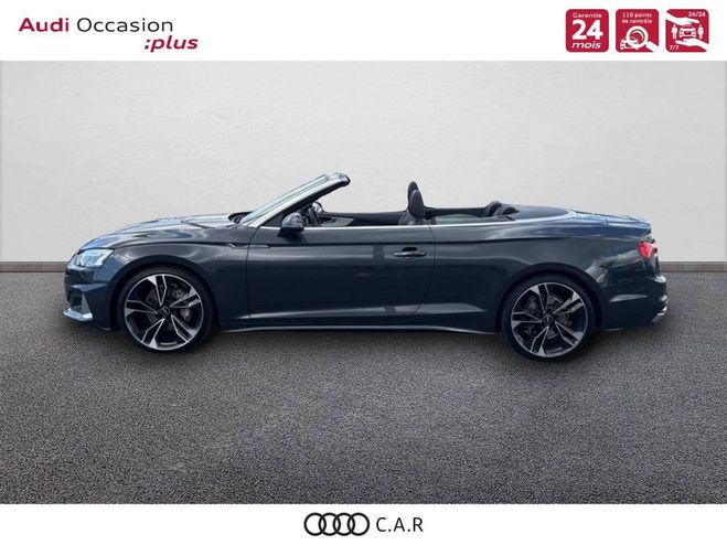Audi A5 CABRIOLET 40 TFSI 204 S tronic 7 Quattro Gris de 2021