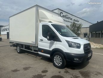  Voir détails -Ford Transit 25490 ht caisse 20m3 hayon 28.500km à   La Boisse (01)