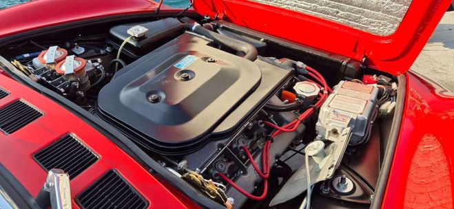 Fiat Dino Spider 2000 full restauration Rouge de 