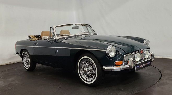 MG MGB B cabriolet British Racing Green de 1970