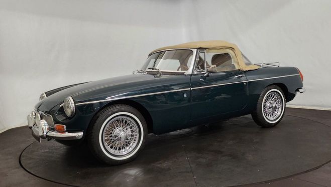 MG MGB B cabriolet British Racing Green de 1970